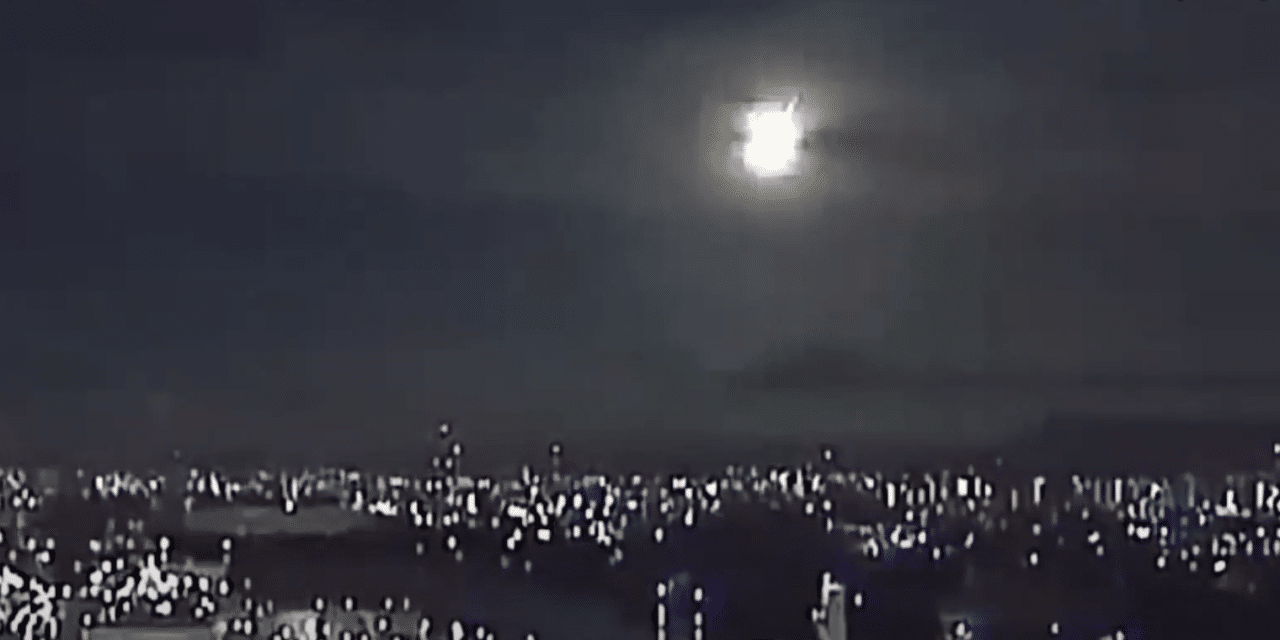 A meteor “as bright as the full moon” was caught on camera in Japan