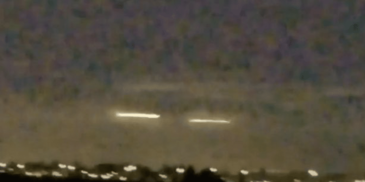 Cigar-shaped UFOs return in California…