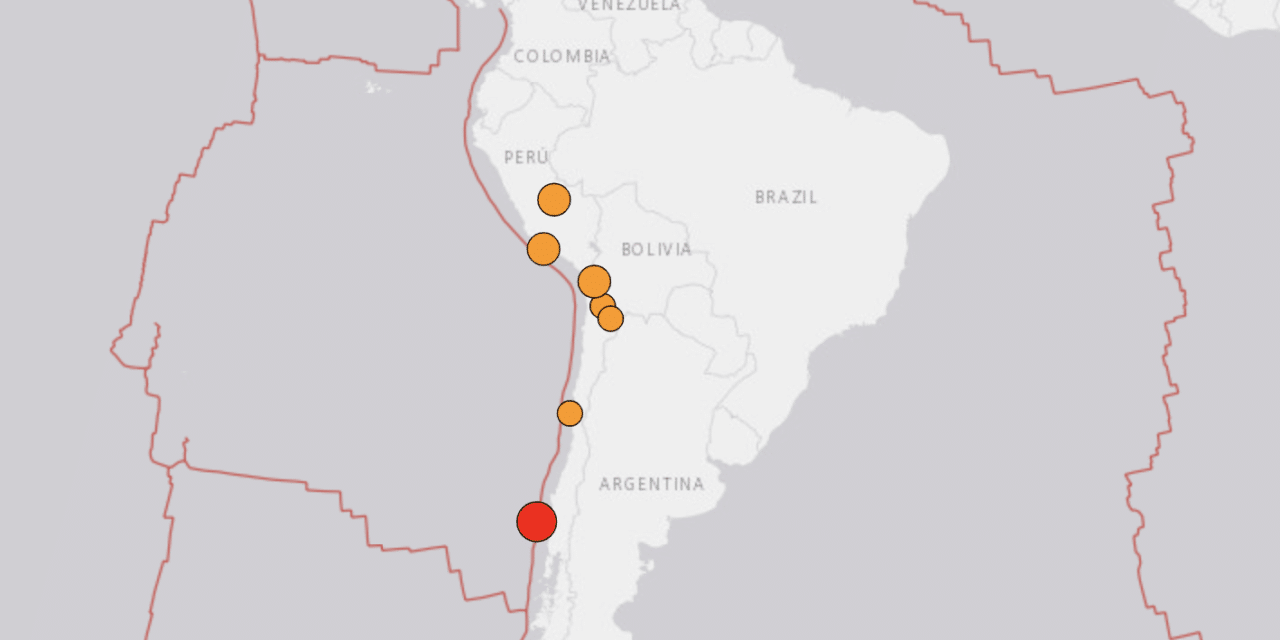 Powerful 6.8 Earthquake Strikes Off Coast of Chile