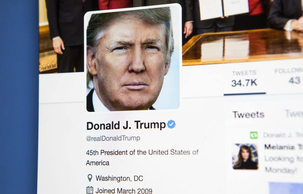 Twitter account of President Trump locked for 12 hours