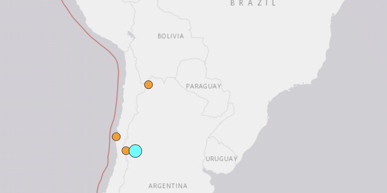 Strong Magnitude 6.6 Earthquake Strikes Argentina
