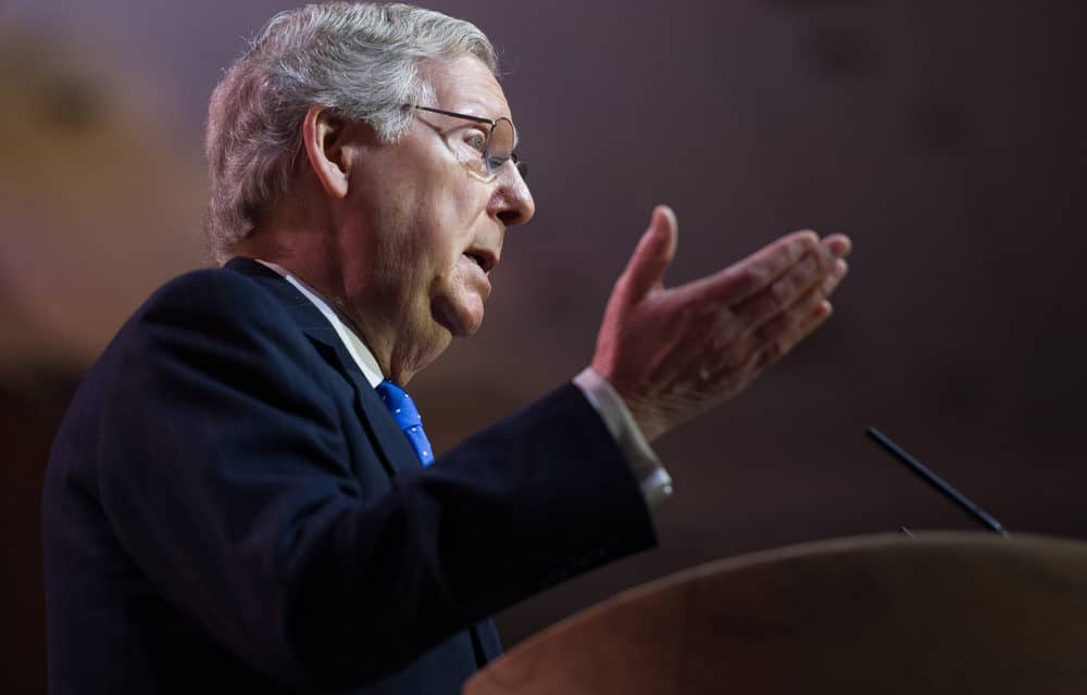 Mitch McConnell Says Capitol Hill Mob Was ‘Provoked’ By Trump
