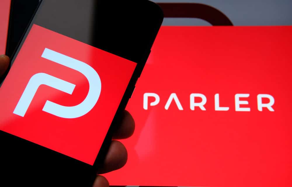 Parler’s website is back online but no App available