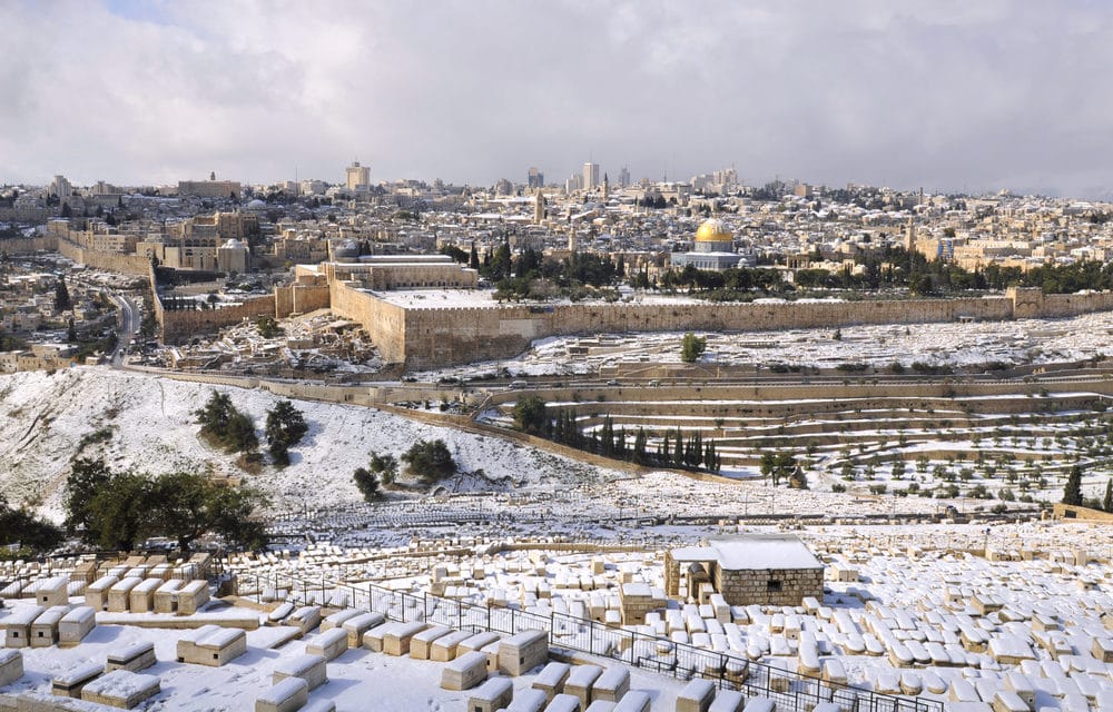 Rare Winter Storm Expected to Blanket Jerusalem With Snow