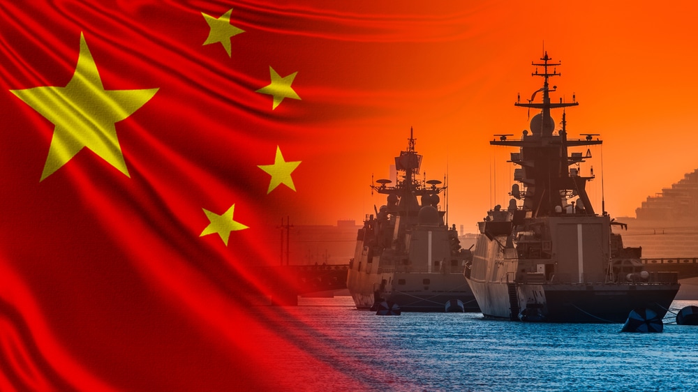 Fears of military conflict as the US sends in warship to China and Taiwan tensions