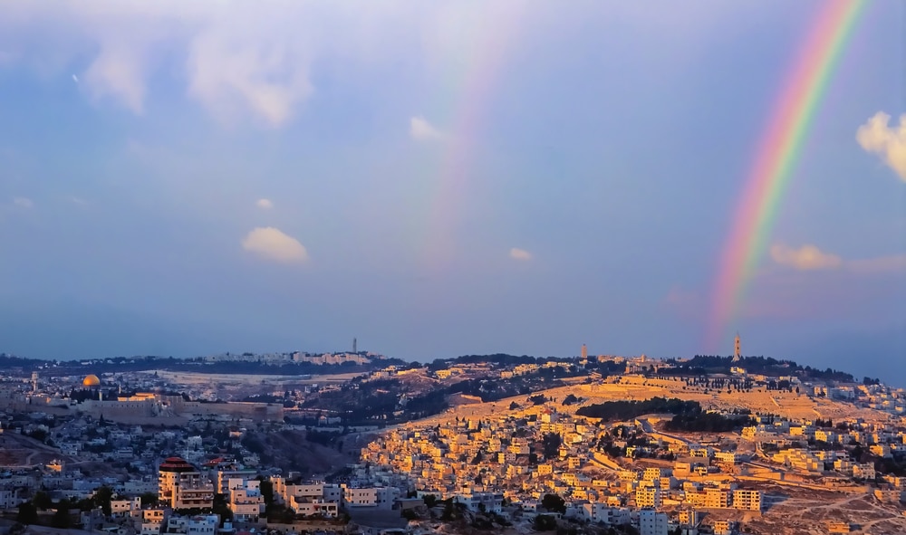 Rare Rainbow Seen Over Temple Mount Seen As ‘Reminder Of God’s Covenant”