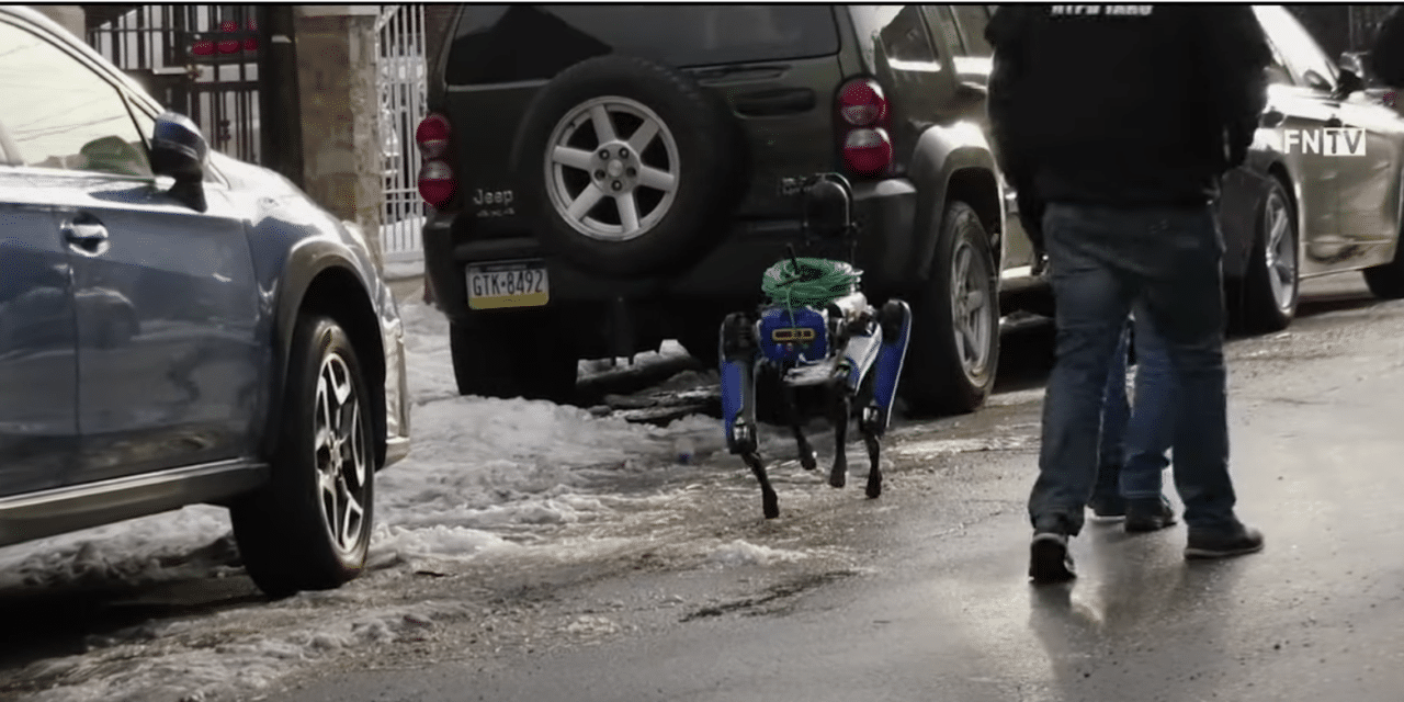 AOC slams NYPD’s $75,000 robotic police dog named Digidog as racist – saying it prowls the streets only in low-income communities of color