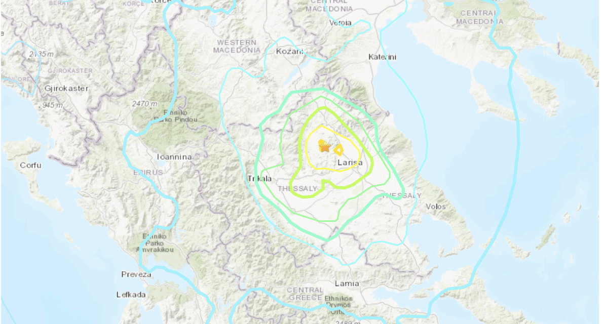 Powerful magnitude 6.2 earthquake rocks major city in Greece