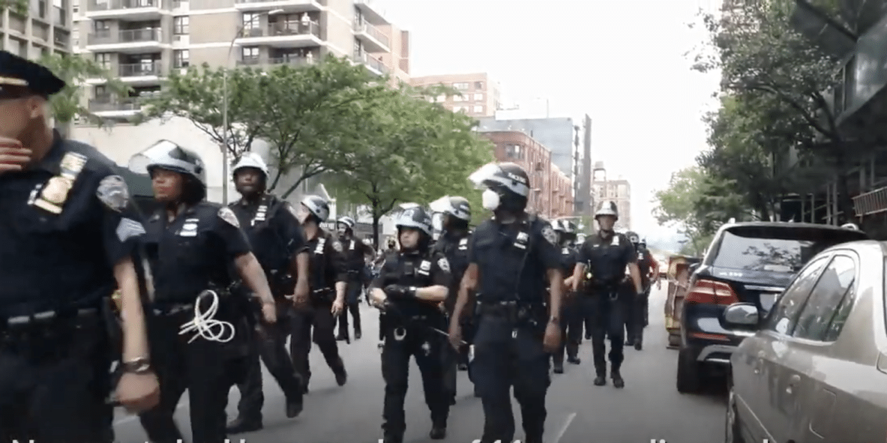 Armed activists shut down roads in Louisville, KY