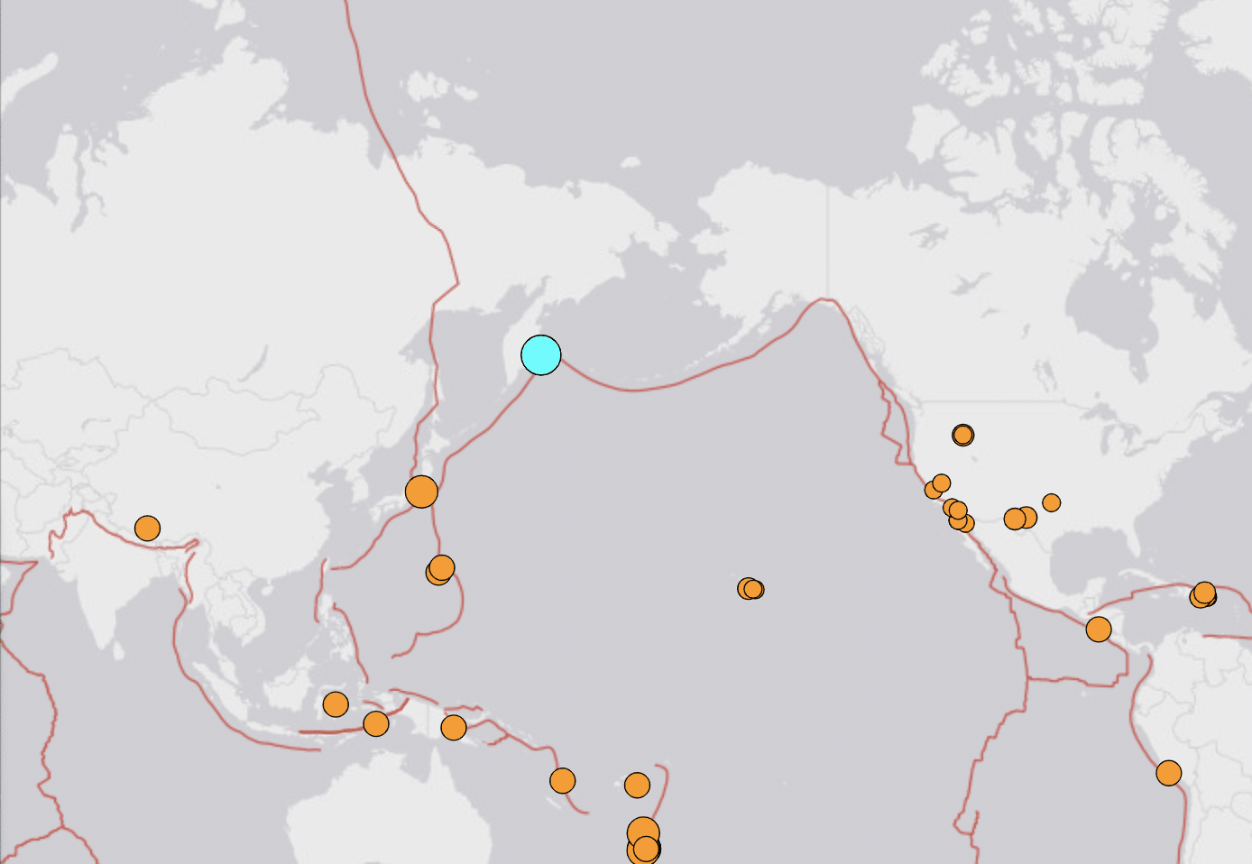 A powerful 6.9 earthquake has struck Russia