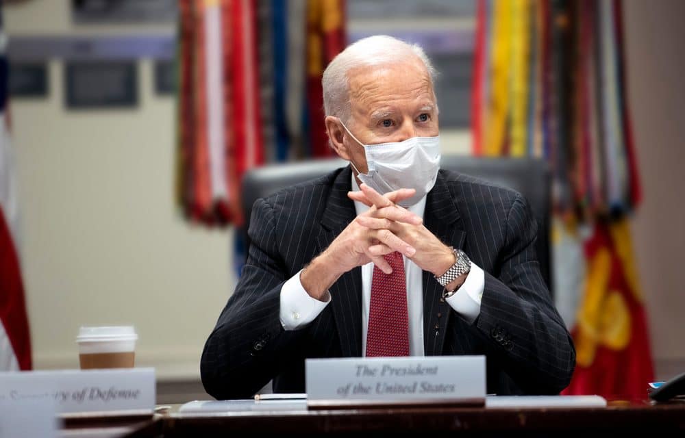 Biden is now warning that states should reinstate mask mandates and wait to reopen businesses