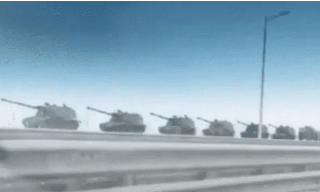 Russia has just moved tanks to the border sparking worldwide alarm