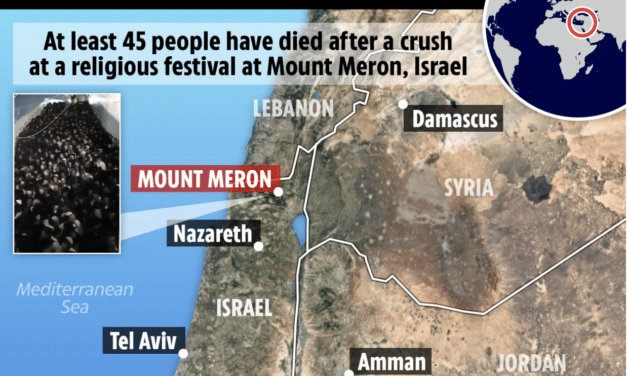 At least 45 people including children have been crushed to death at Jewish festival in Israel