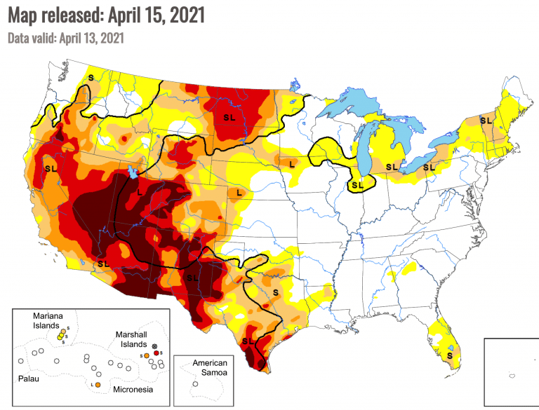 Farmers Warn Megadrought In Western U.S. Threatens Devastating Crop Failures In 2021