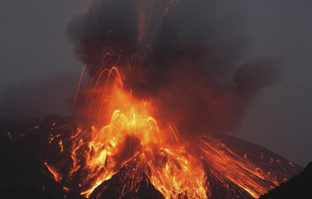 Sakurajima volcano erupts in southwestern Japan prompting evacuations