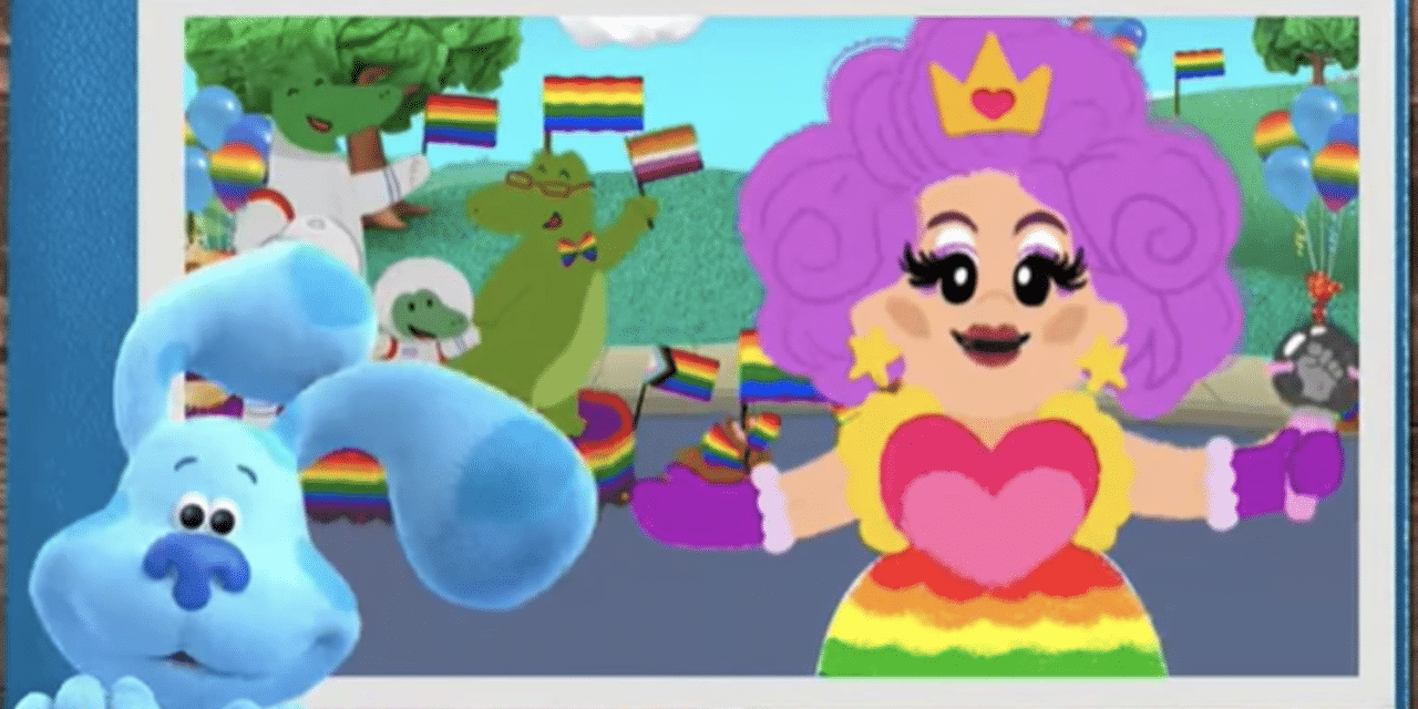 Nickelodeon’s ‘Blues Clues & You’ releases LGBT parade video featuring drag queen