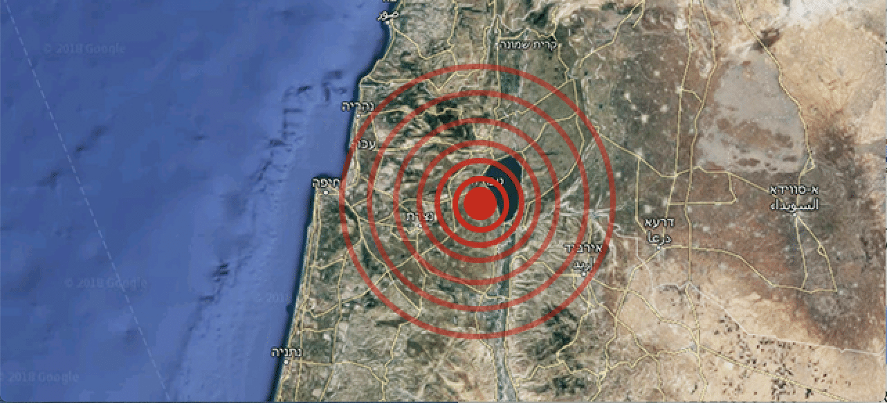 Israel rattled by second earthquake in seven days