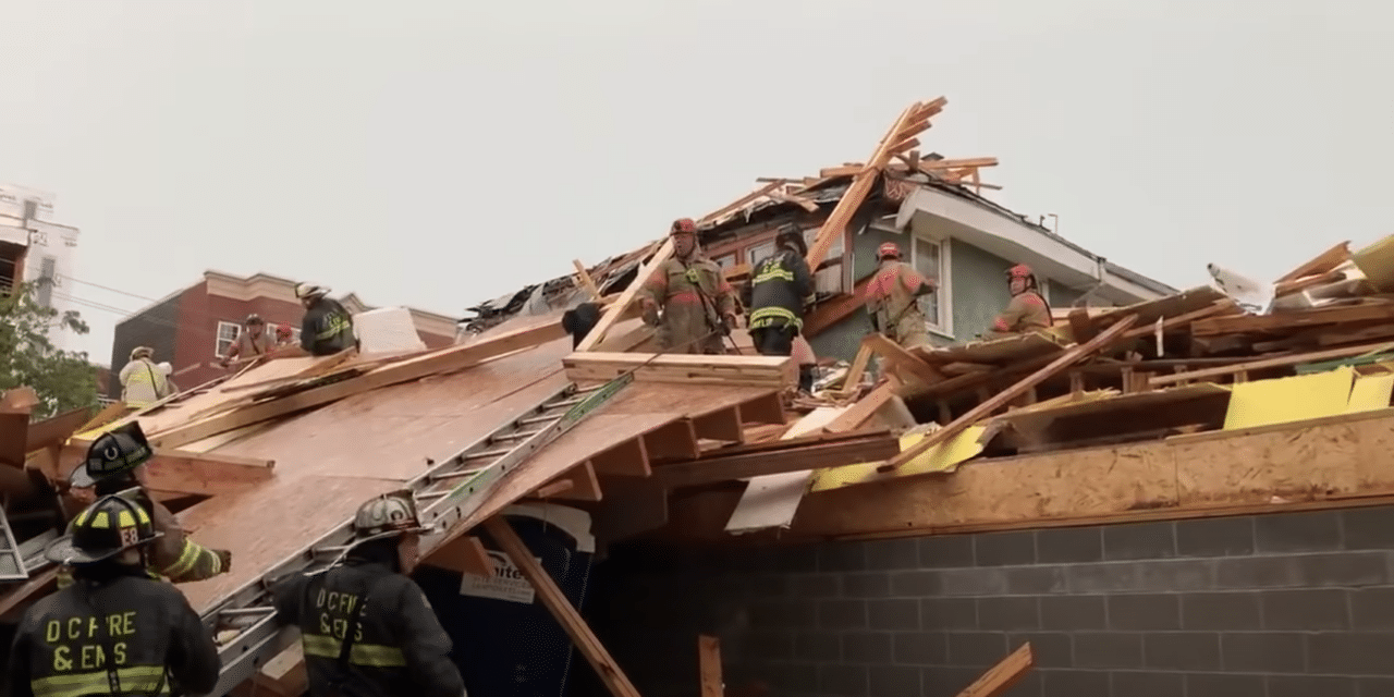 Another building collapses in America as 5 injured and worker rescued in DC