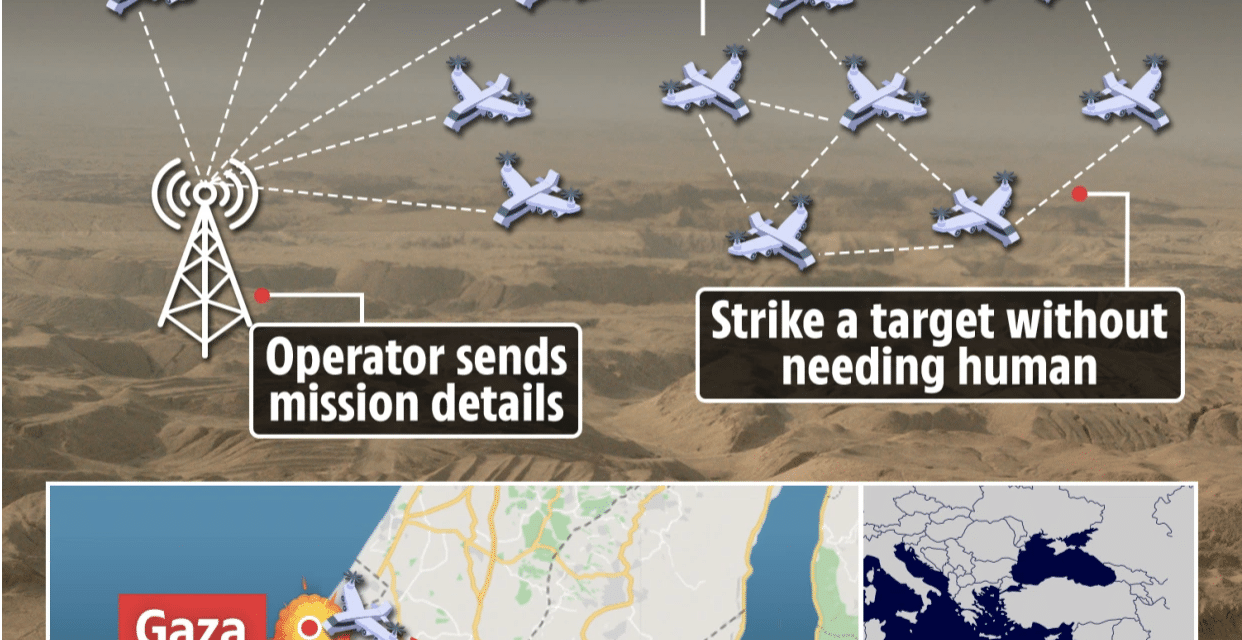 Israel launches first-ever AI drone swarm to hunt down and eliminate Hamas terrorists