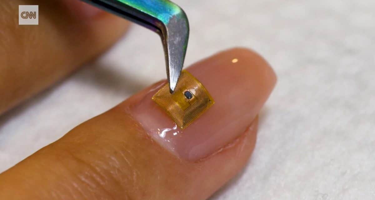 ‘Microchip inserted into manicure’ turns nails into source for business cards, social media info and more