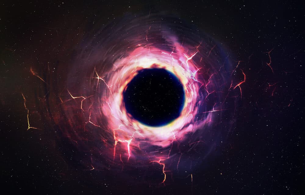 In what is being deemed an “extraordinary discovery” astronomers see light behind black hole