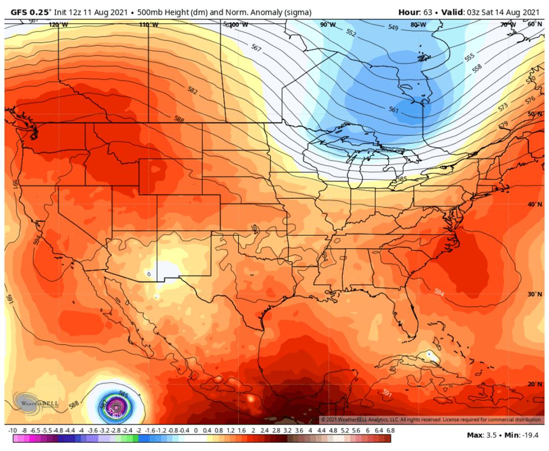 Two Major Heat Waves Roasting 48 States In The Us; 175 Million 