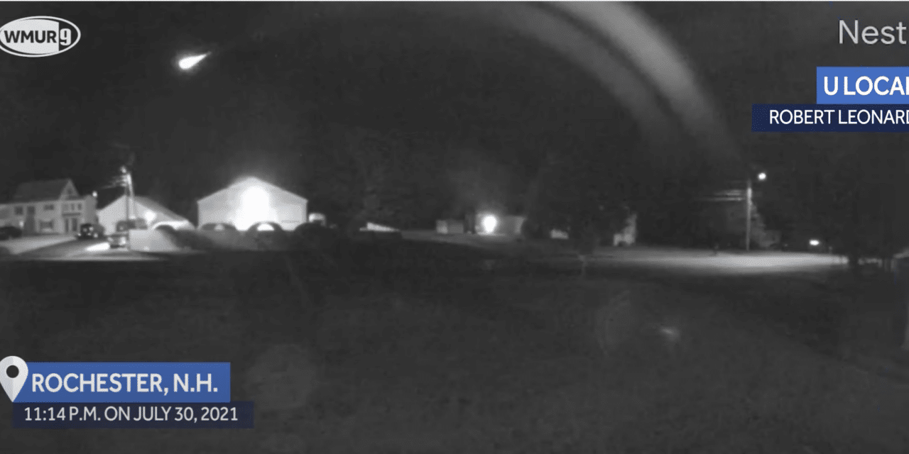 Hundreds across NH, MA, Maine and Canada report huge bright fireball in the sky