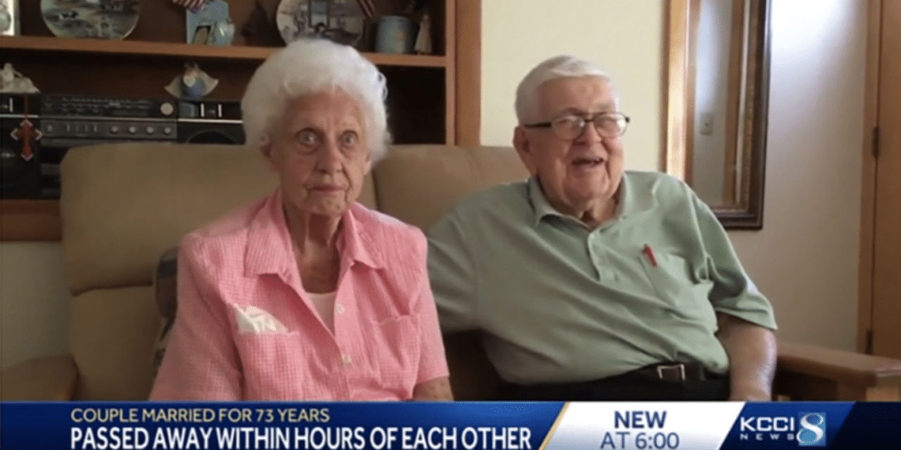 Christian man prays for Jesus to take him home after wife of 73 years passes away, dies 3 hours later