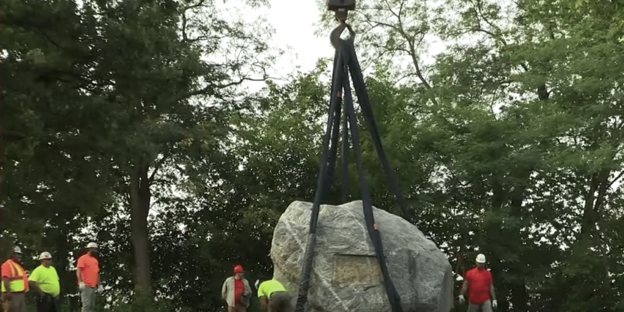 University of Wisconsin-Madison removes a massive rock from its campus after claims of “racism’