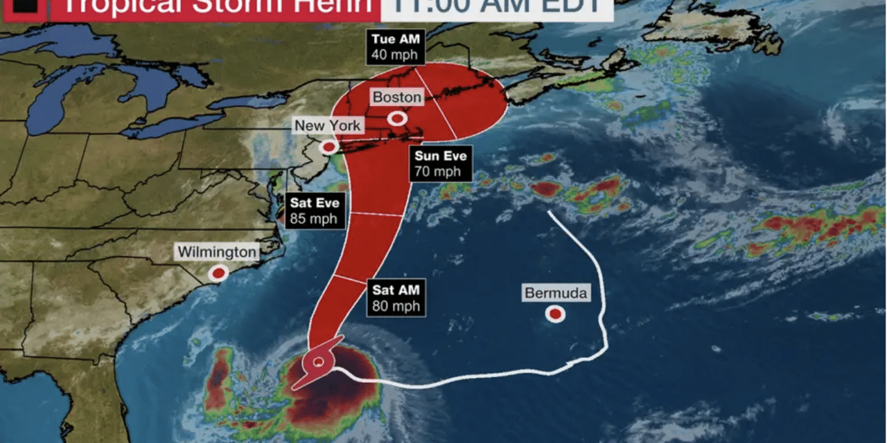 DEVELOPING: New England may be struck with first hurricane in past 30 years