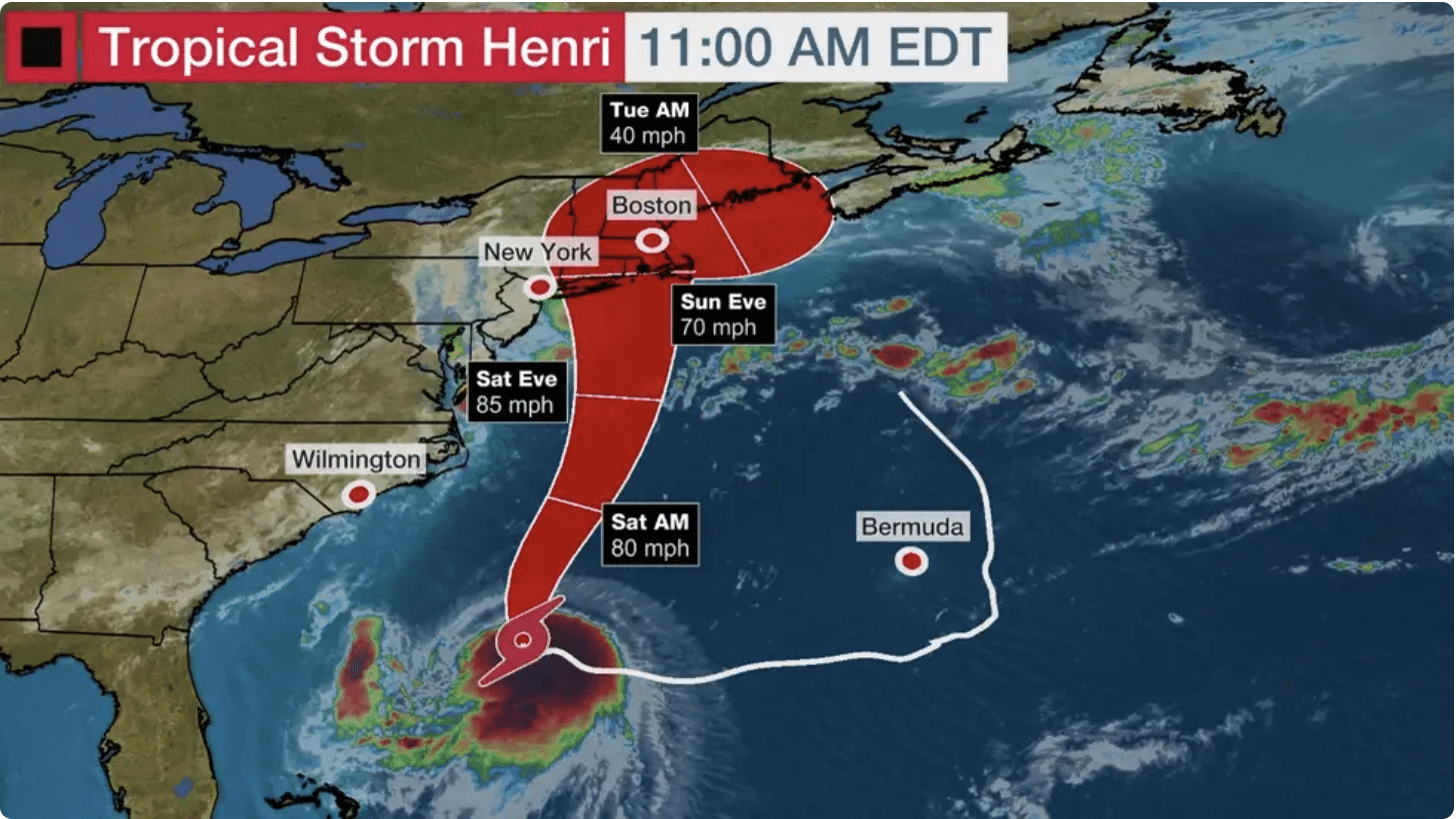 New England may be struck with first hurricane in past 30 years