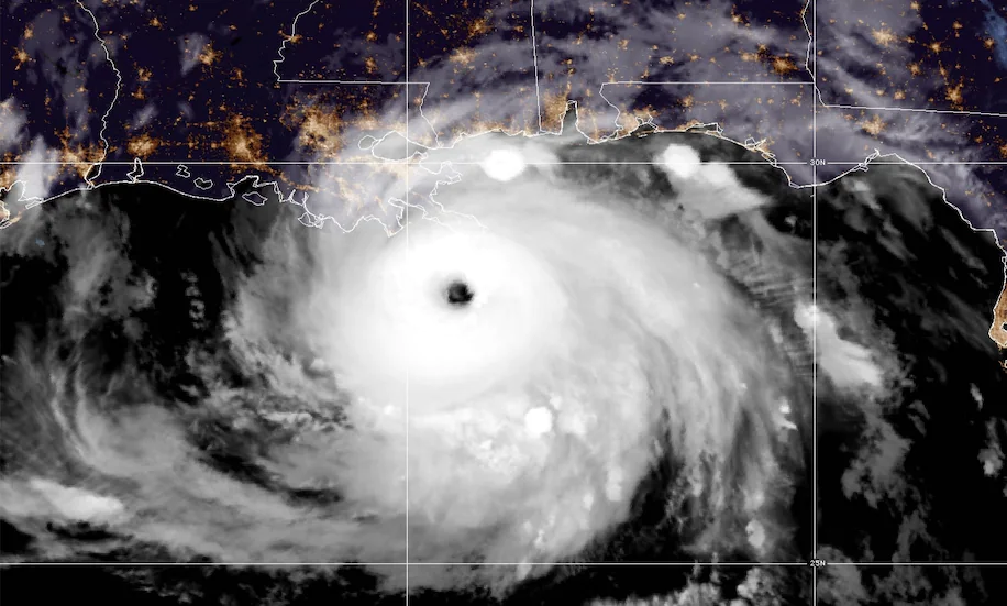 New Orleans could be facing weeks of darkness from catastrophic hurricane damage
