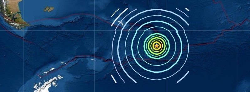 Magnitude 6.9 earthquake strikes South Sandwich Islands region