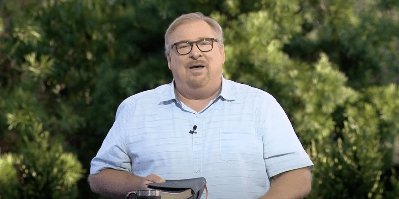 Pastor Rick Warren says “If You Love Your Neighbor, Wear a Mask”