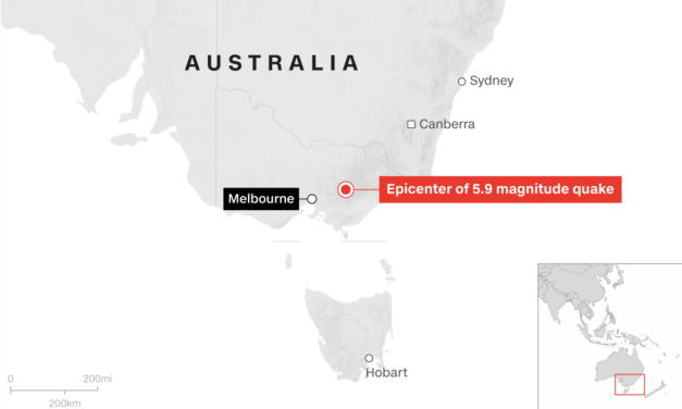 Magnitude 5.9 earthquake rattles Australia, Largest quake in years