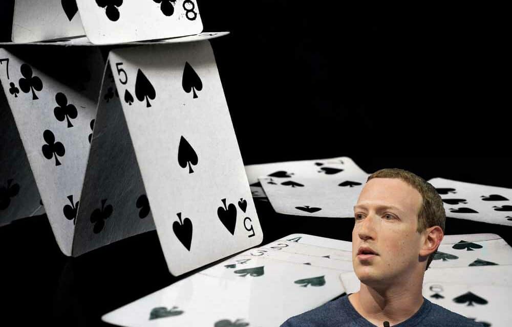 Zuckerberg’s “House of Cards” crumbles, loses over $7 Billion in hours as Facebook goes dark