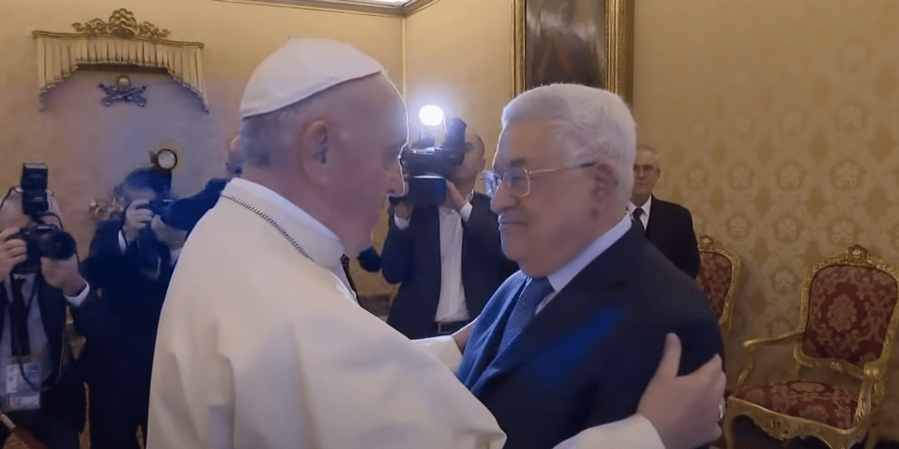 Pope Francis in private meetings with Abbas over need for “two-state solution’