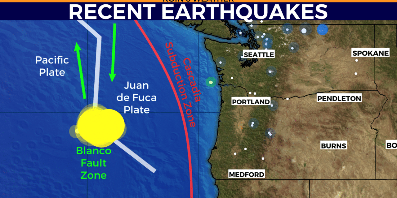 Oregon’s most active fault continues to “build up” with earthquake swarm continuing