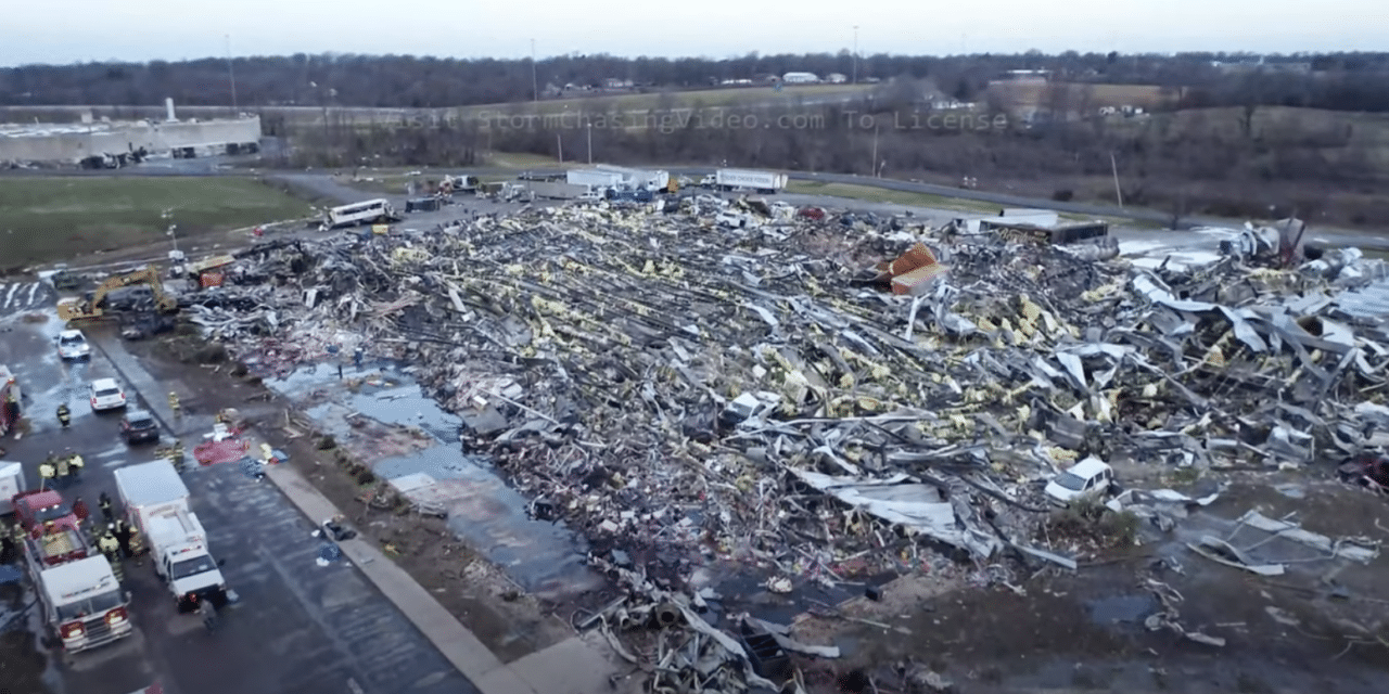 Death toll could exceed 100 in KY after monster tornado rips across state for over 200 miles, Deadliest tornado EVER to hit the state
