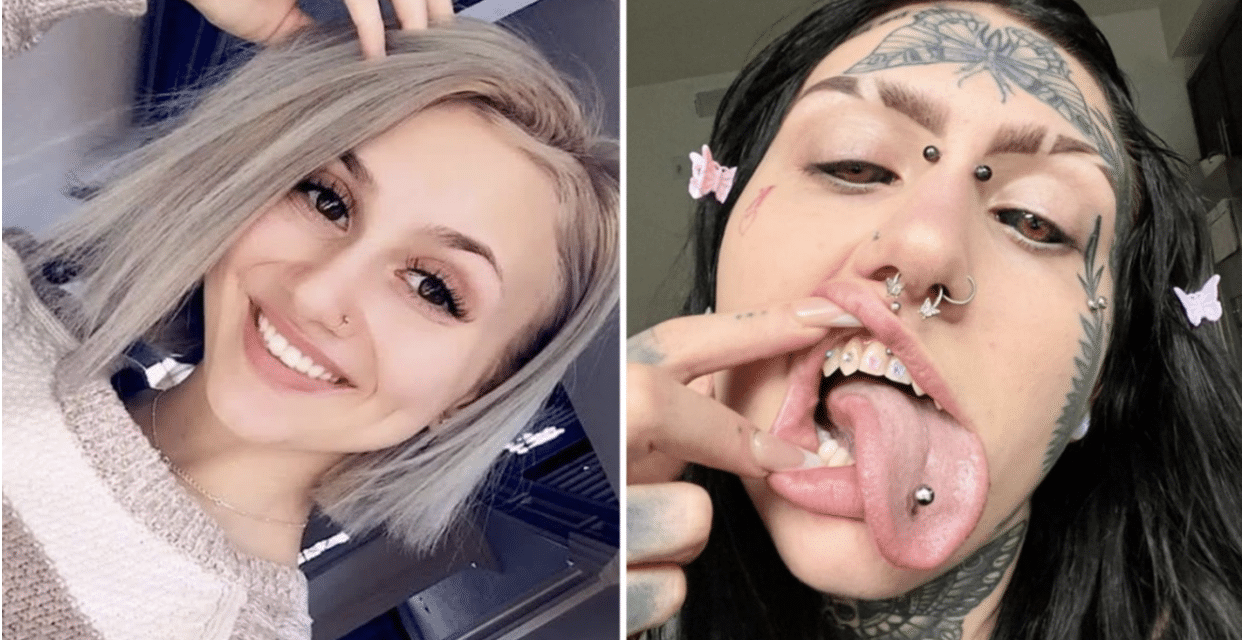 Woman who’s spent over $34k on body modification is branded a ‘demon’ after getting her eyeballs tattooed black