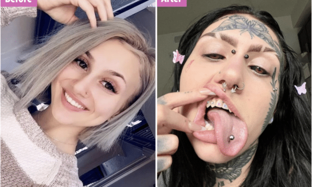 Woman who’s spent over $34k on body modification is branded a ‘demon’ after getting her eyeballs tattooed black