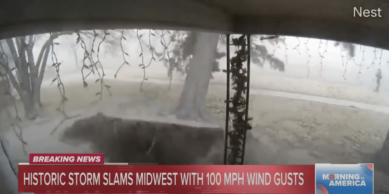 The U.S. has just recorded the most hurricane-force gusts in a single day