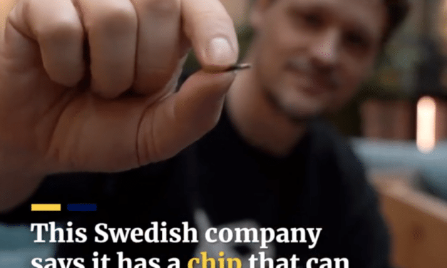 Swedish company showcases implantable chip capable of storing a COVID passport that can then be read by many devices