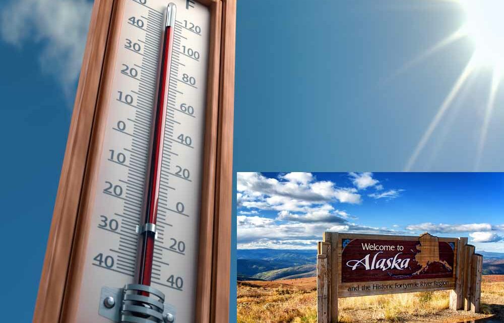 Alaska just saw a record-high temperature for December