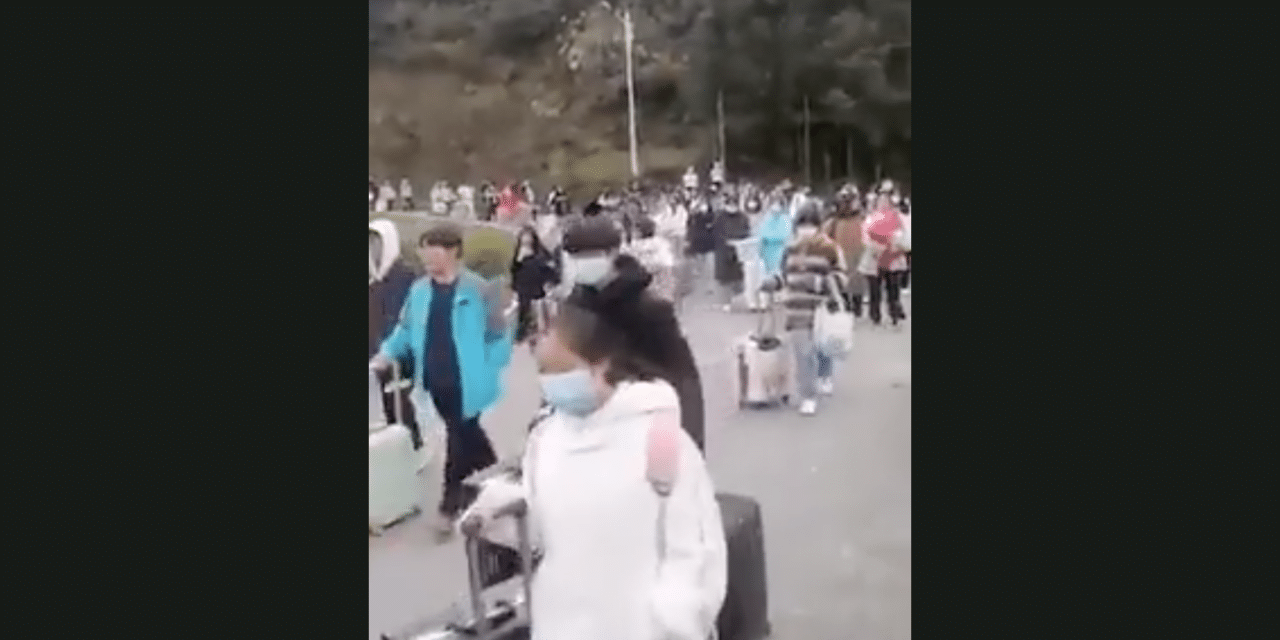 Authorities in China raiding homes and placing people on buses in the middle of the night to quarantine camps’ in world’s strictest lockdown