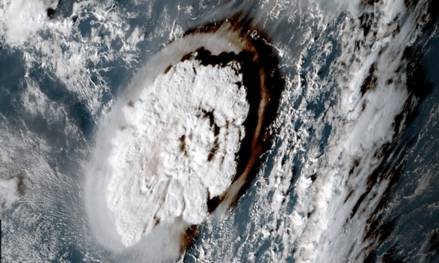 UPDATE: Giant underwater volcano erupts, producing tsunami in Tonga, 4 foot waves strike Pacific Coast