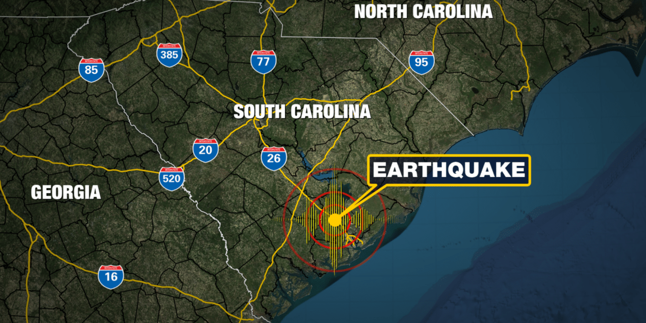 Earthquake swarm continues in South Carolina, Geology professor says “Unusual”
