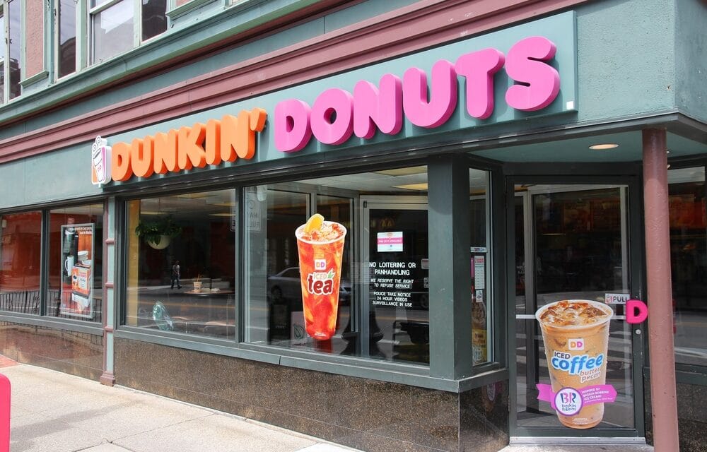 Massachusetts man charged after throwing hot coffee at Dunkin’ Donuts customer for not wearing a face mask.