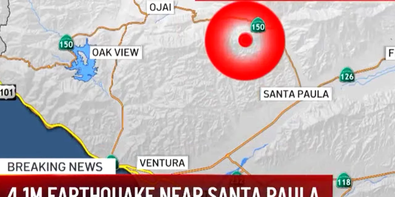 4.1 earthquake rattles Los Angeles and Ventura County residents