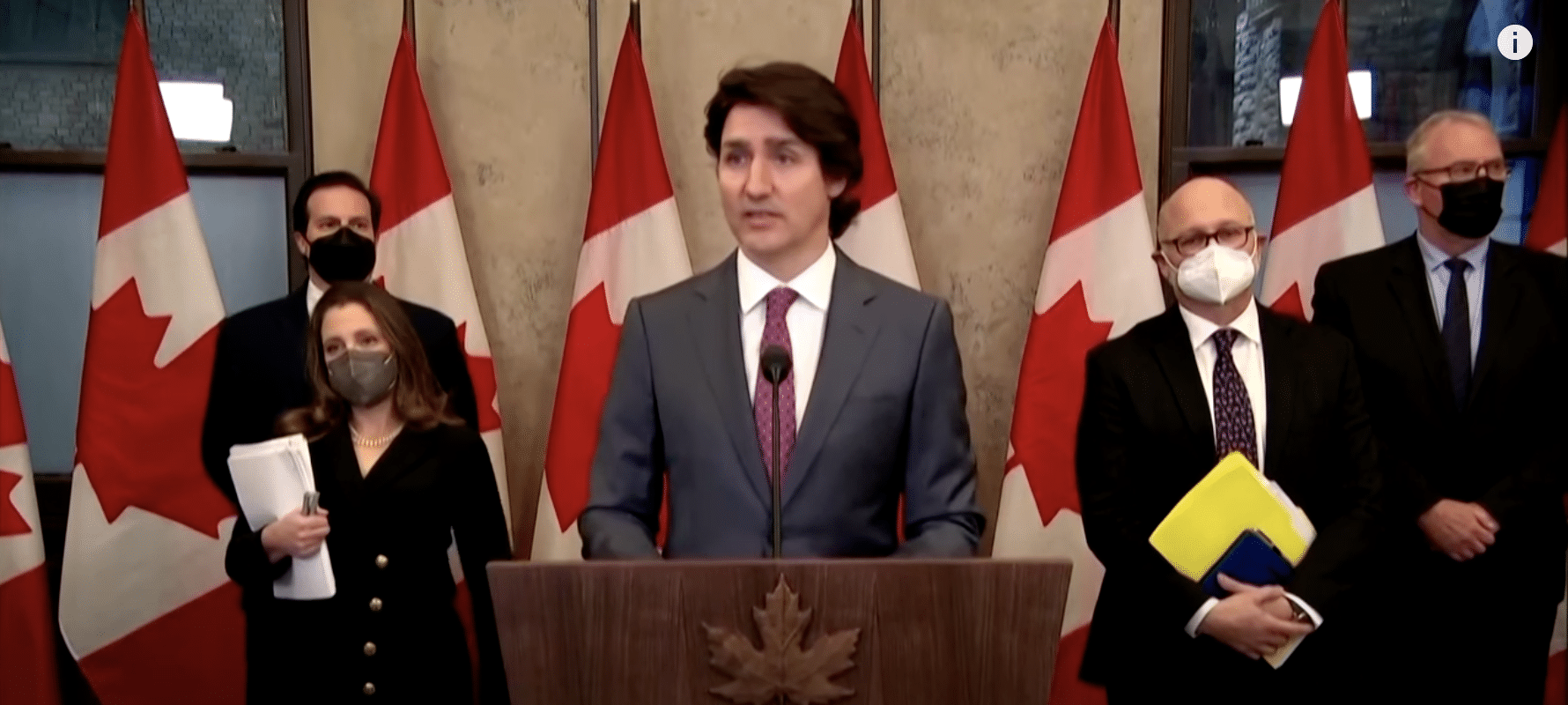 (WATCH) Trudeau enacts unprecedented 